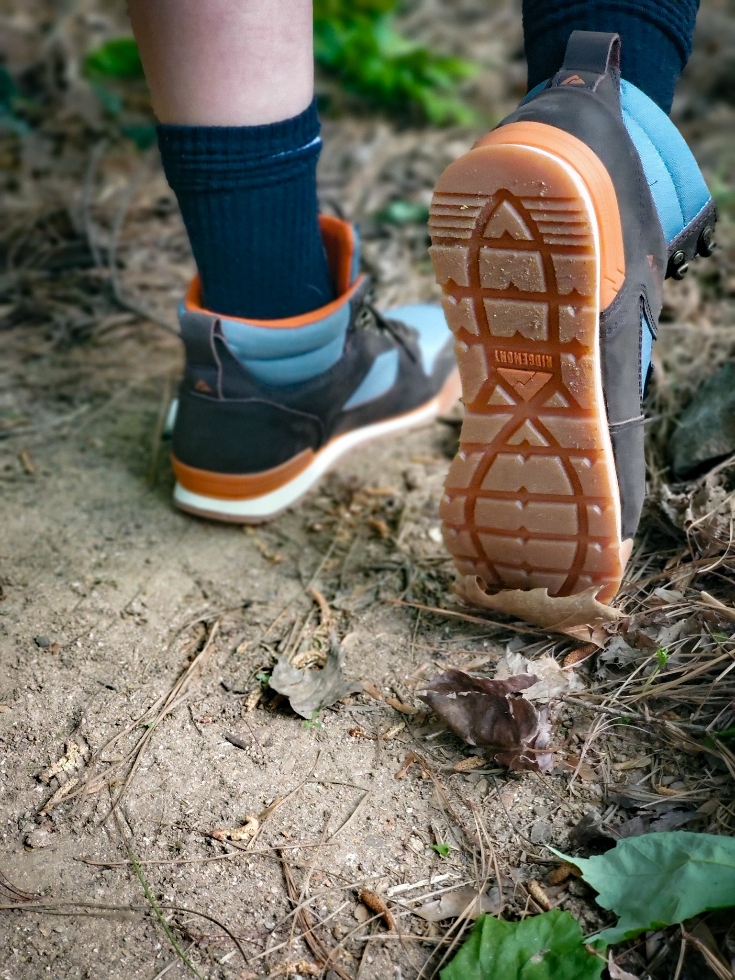 Stylish hiking boots