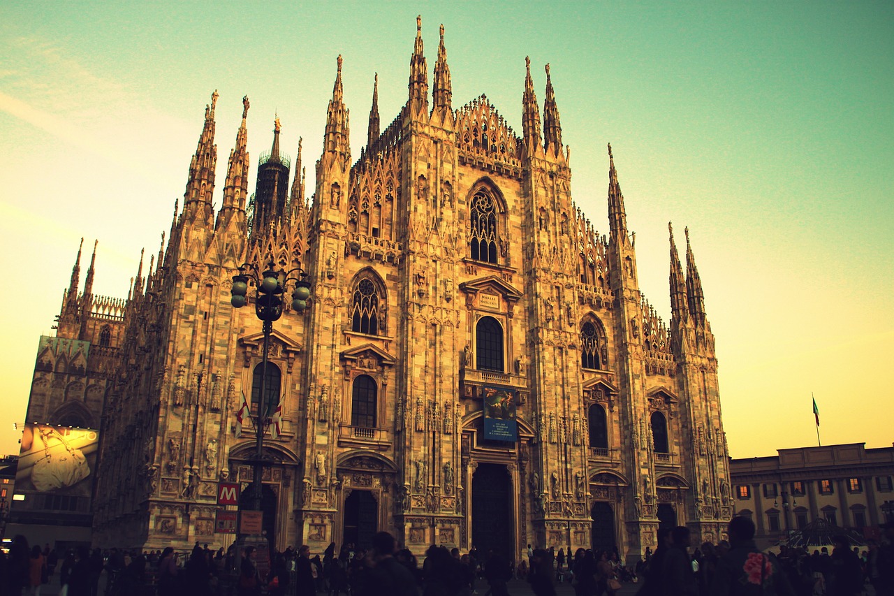 amazing real life locations, milan, italy