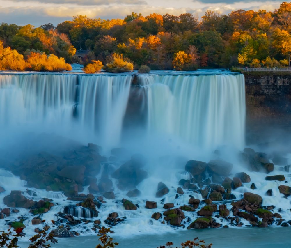 niagara falls autumn, Niagara Falls from Toronto