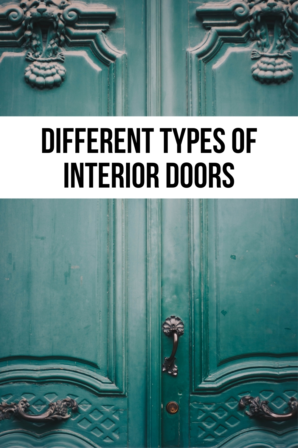 Different types of interior doors