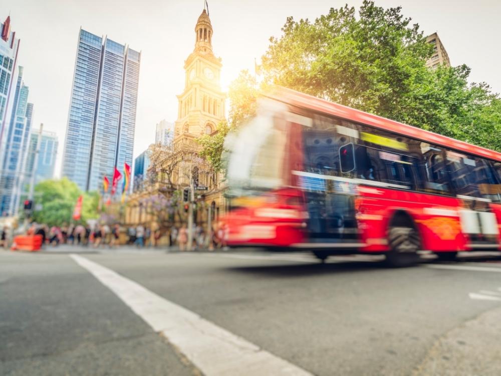 Bus, transportation in Sydney