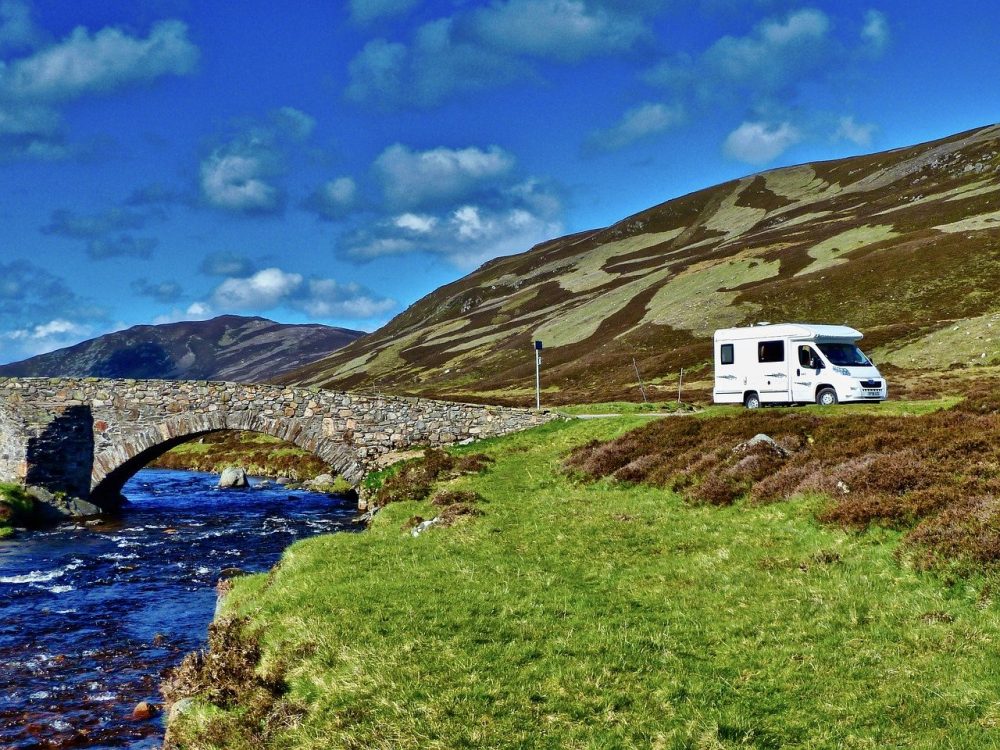 Scotland Campervan, unusual Christmas vacation ideas