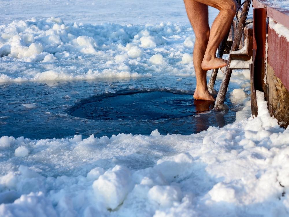 polar plunge, trip to the North Pole