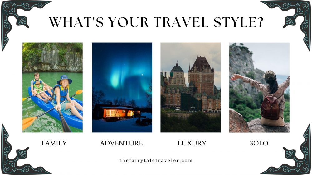 Travel style, the fairytale traveler