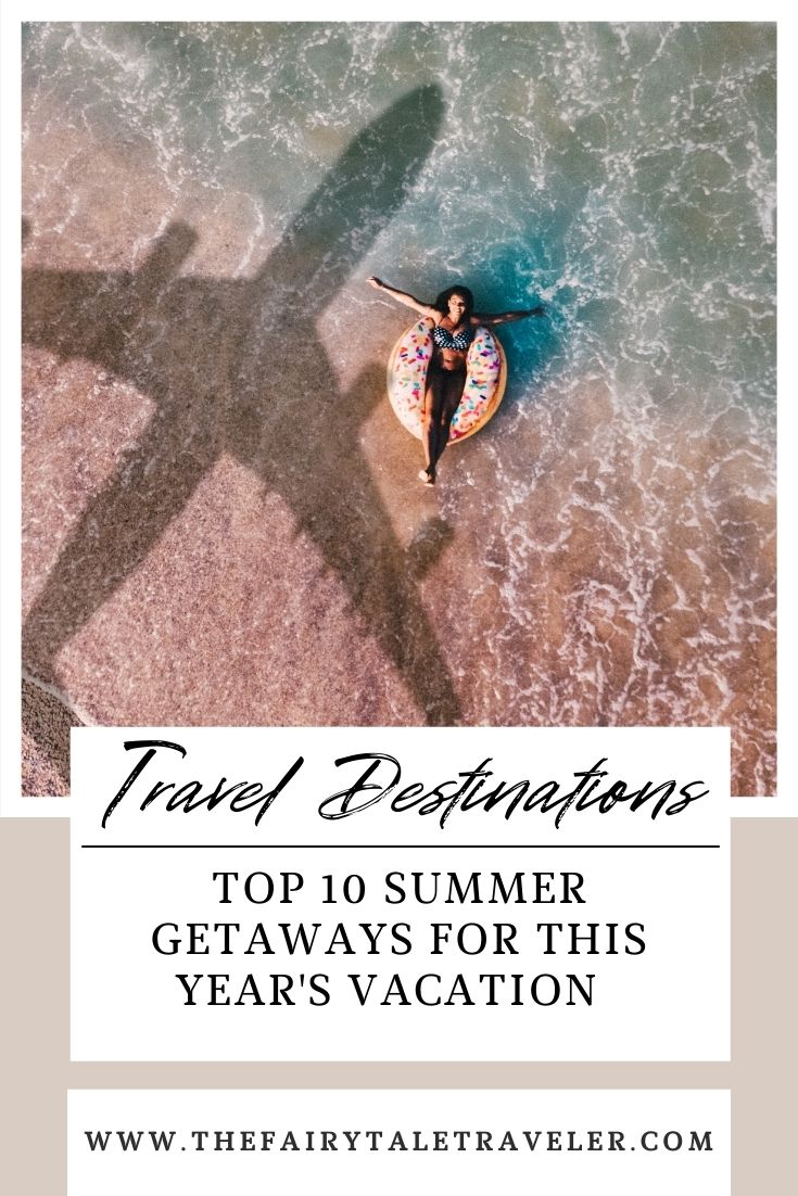 summer getaways, airplane, beach, vacation, travel