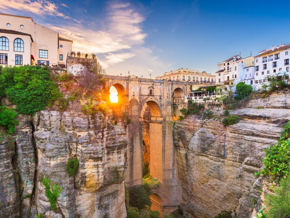 South of Spain to North of Morocco, Ronda