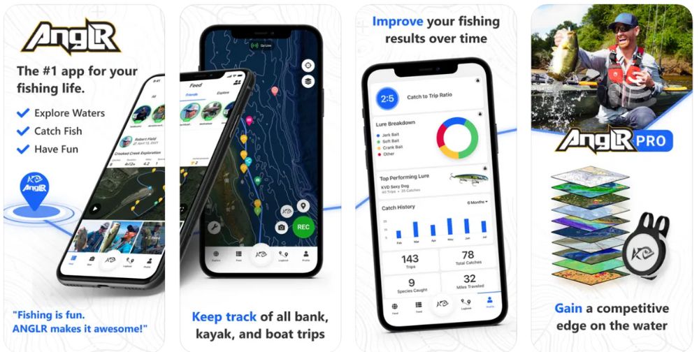 fishing apps, places to fish